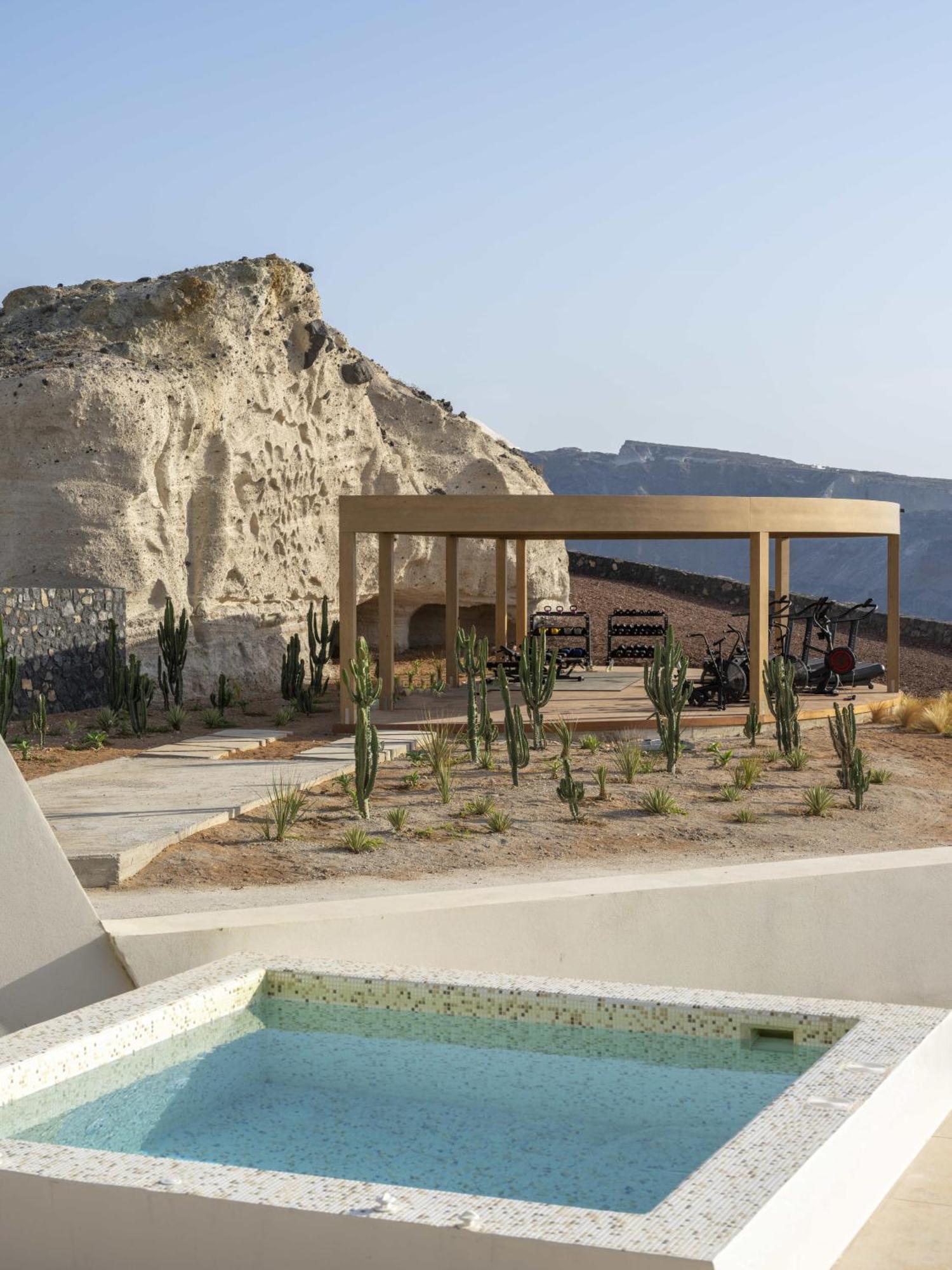 Santo Mine Oia Suites Oía Exterior foto