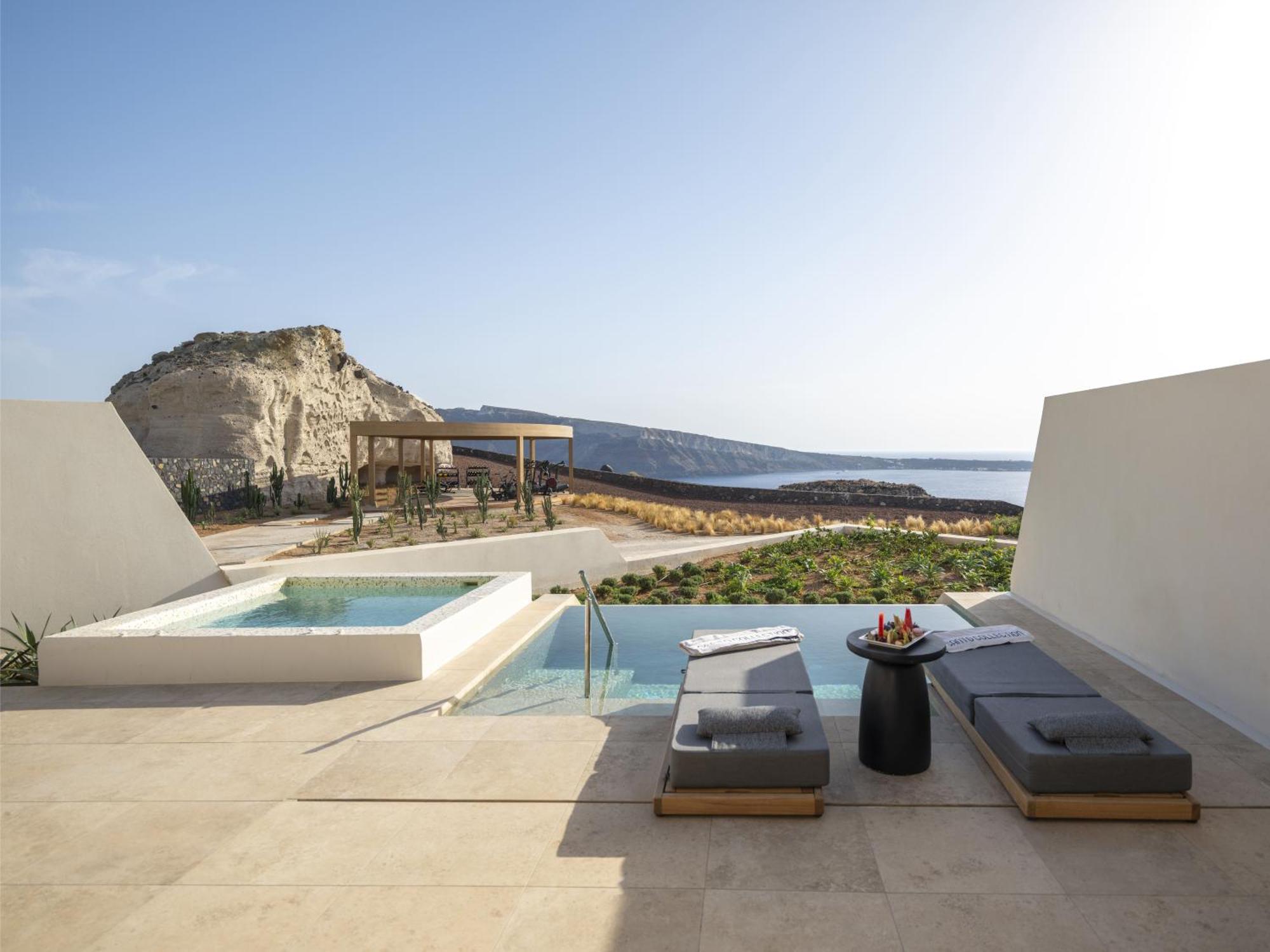 Santo Mine Oia Suites Oía Exterior foto