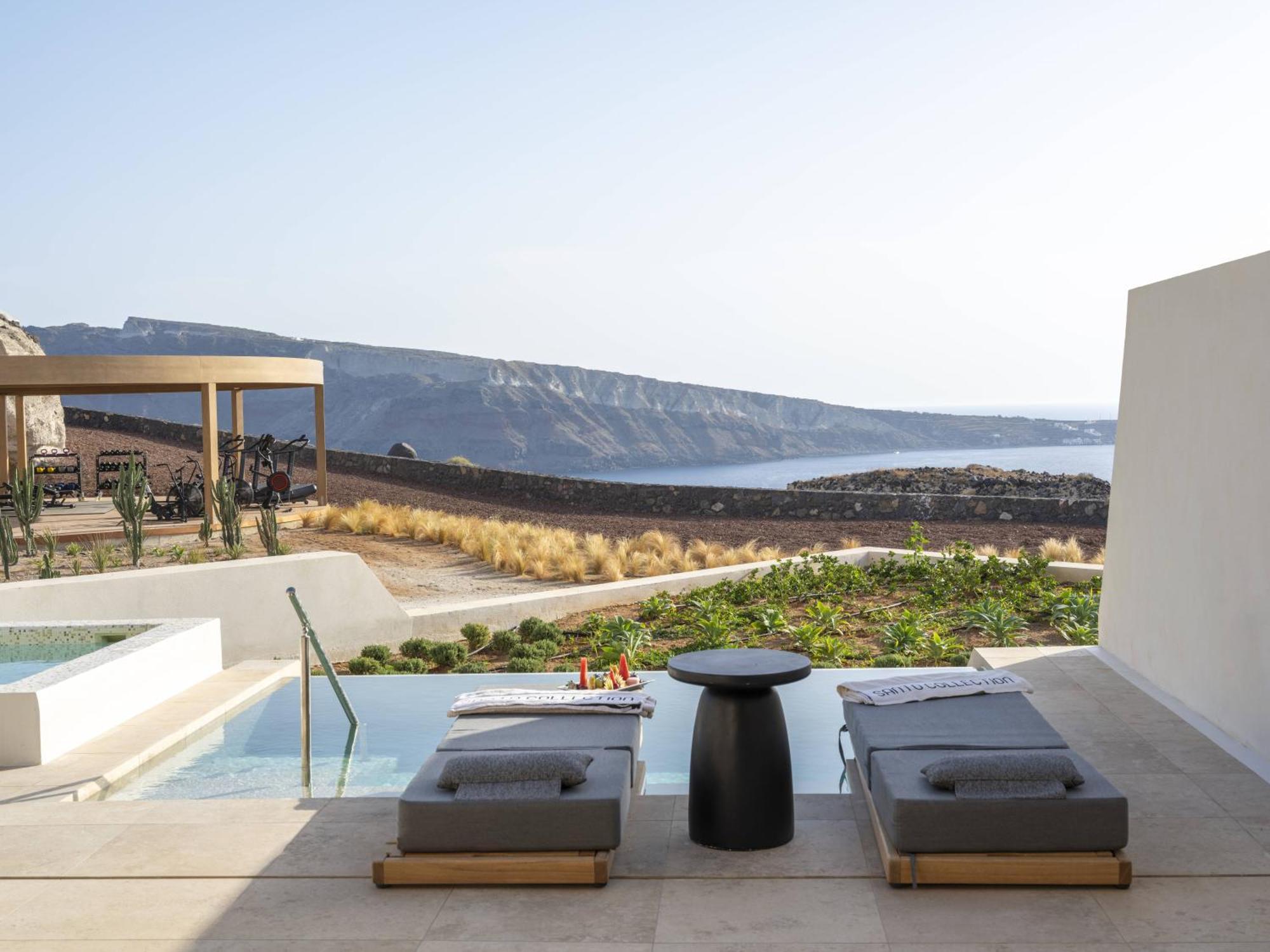 Santo Mine Oia Suites Oía Exterior foto