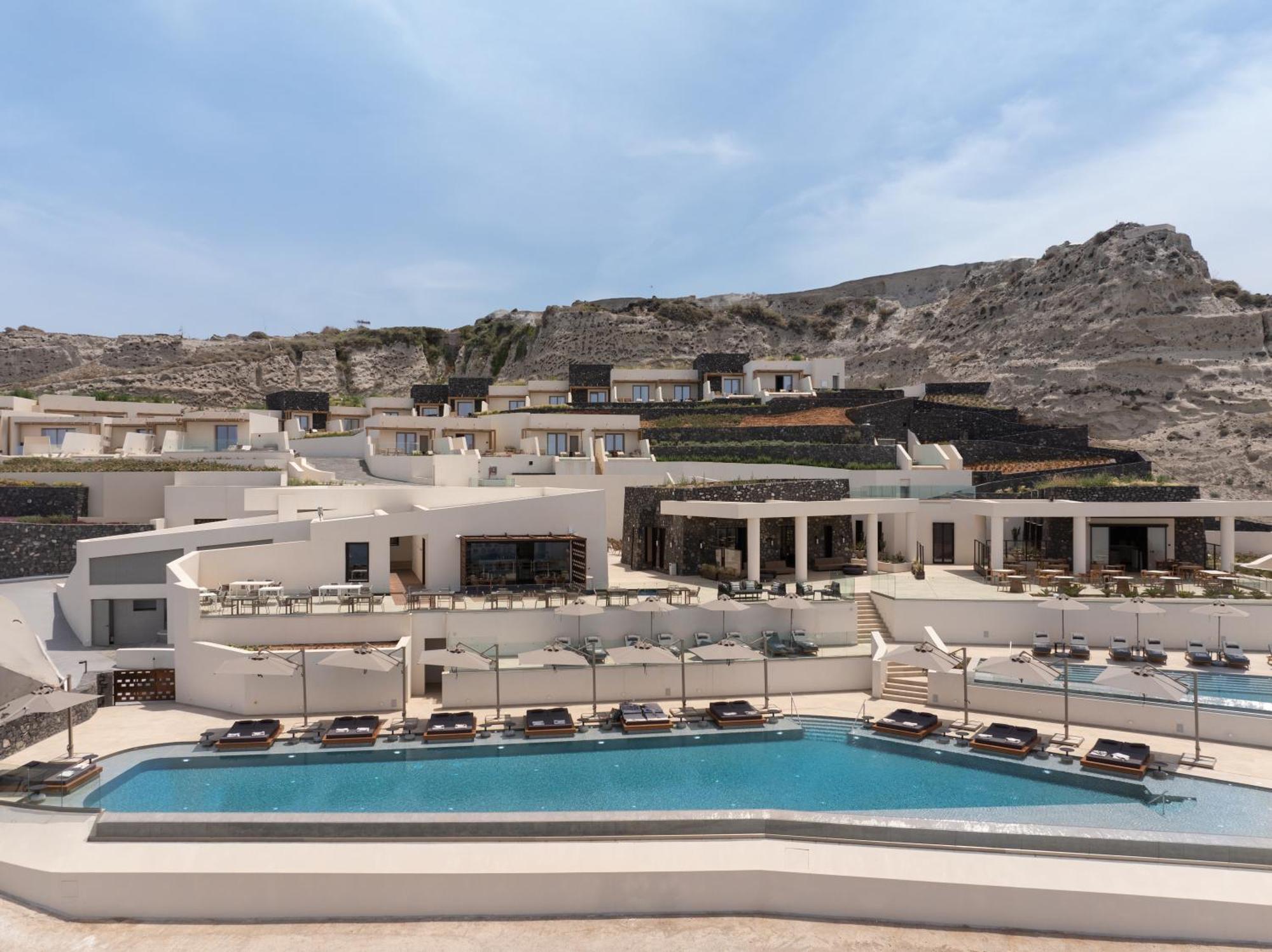 Santo Mine Oia Suites Oía Exterior foto
