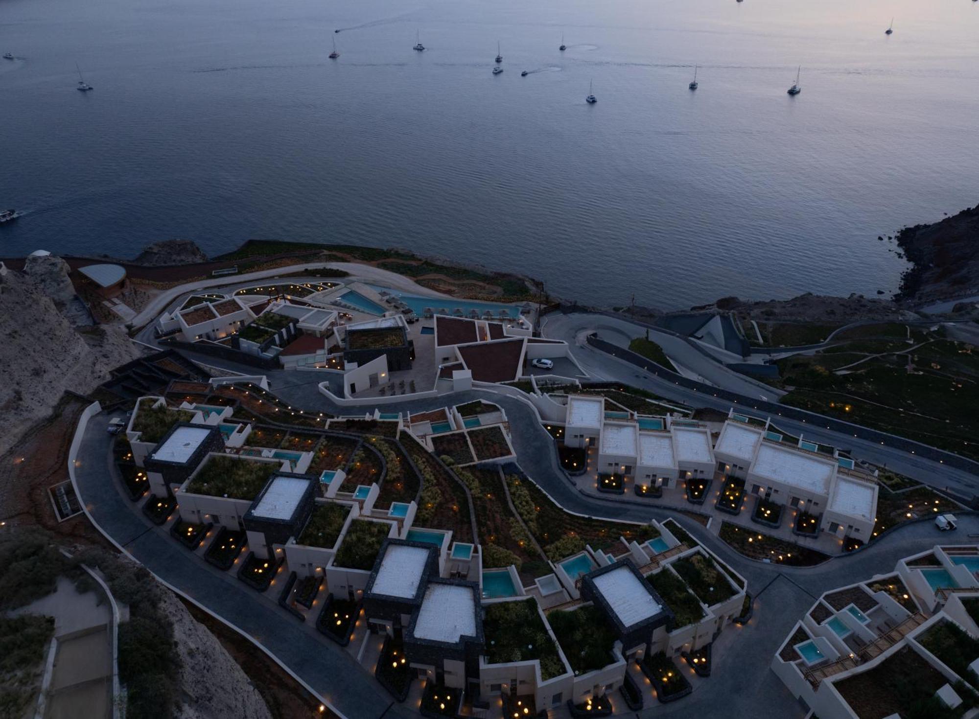 Santo Mine Oia Suites Oía Exterior foto