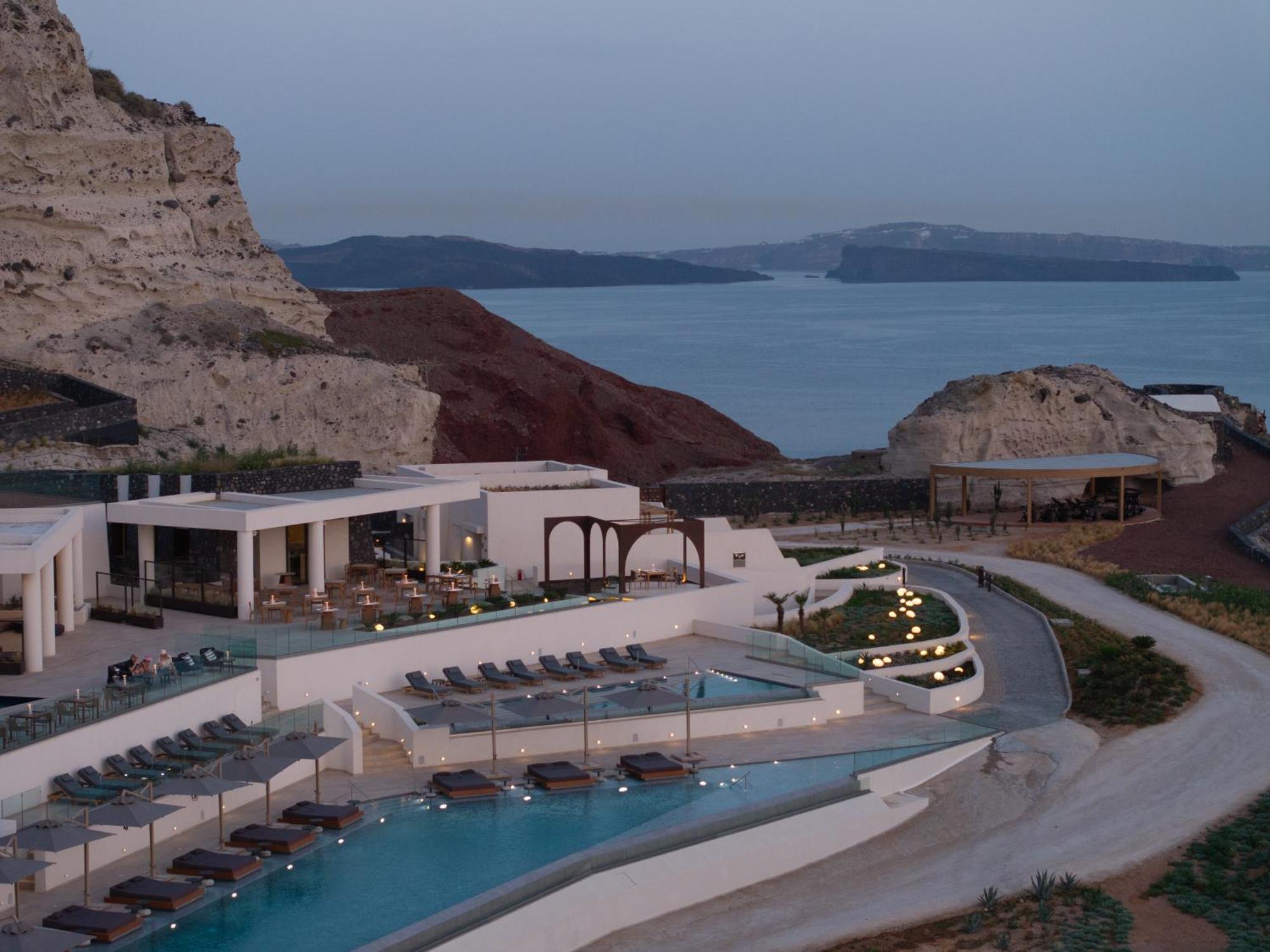 Santo Mine Oia Suites Oía Exterior foto